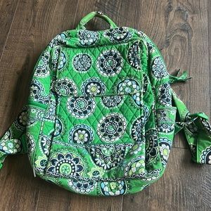 Vera Bradley Backpack Bag Green